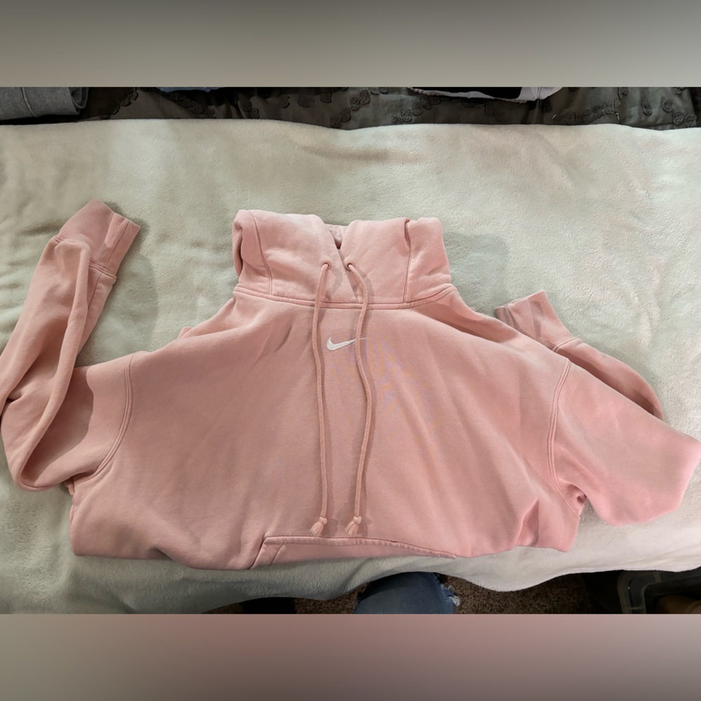 Pink Nike sweatshirt